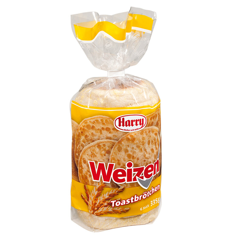 Harry-Brot Weizentoastbrötchen