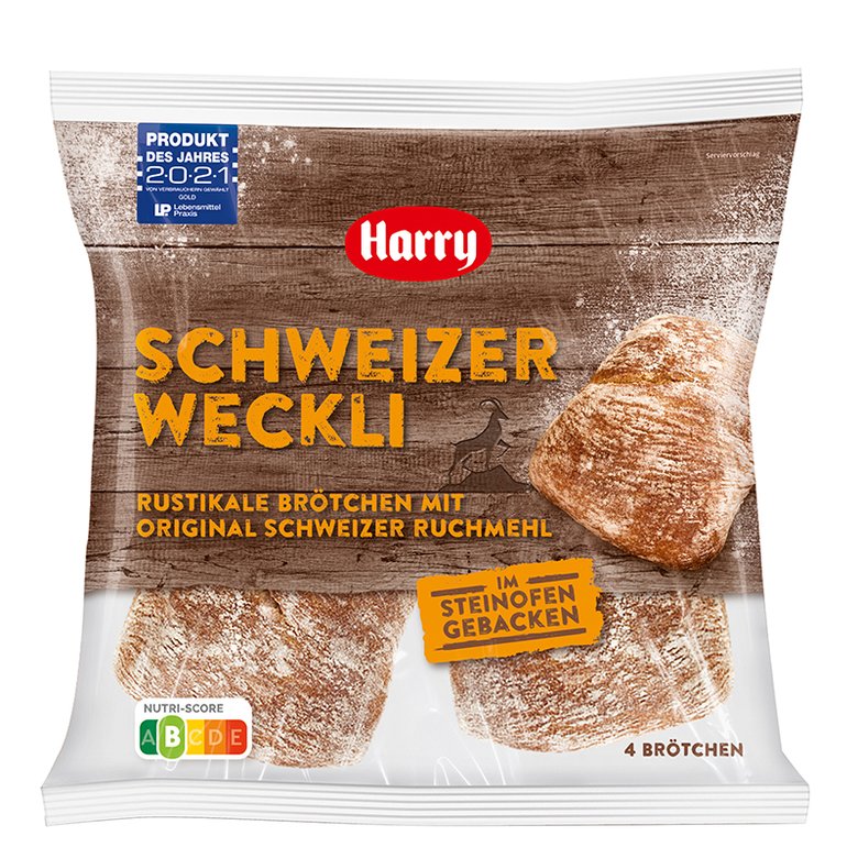 Harry-Brot Schweizer Weckli