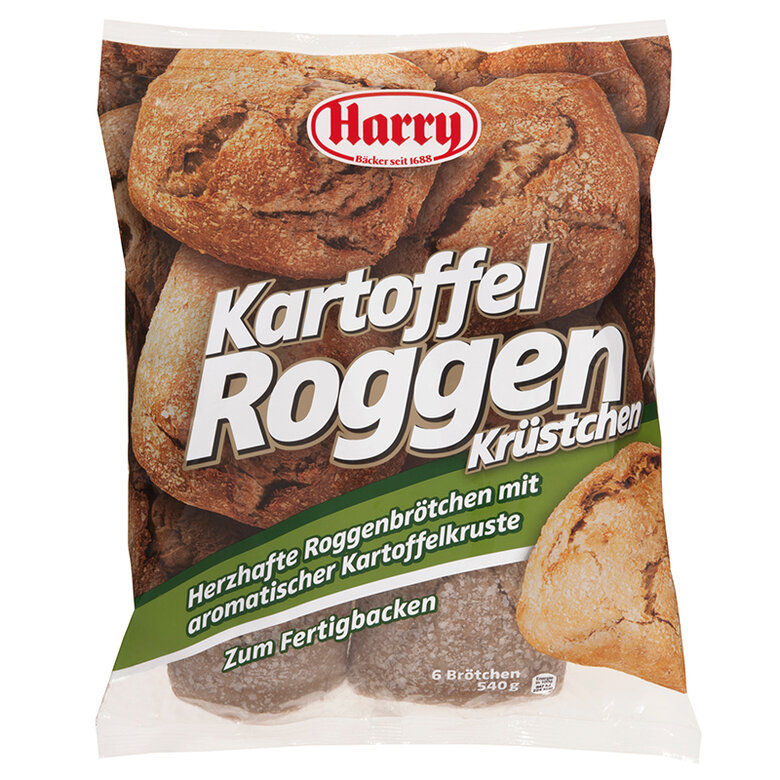 Harry-Brot Kartoffel Roggen Krüstchen