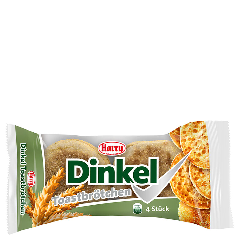Harry-Brot Dinkel Toastbrötchen