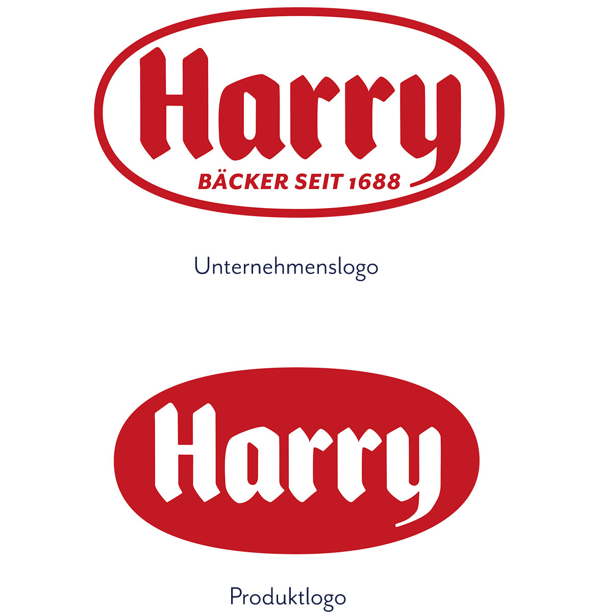 Das Unternehmens- und Produktlogo von Harry-Brot