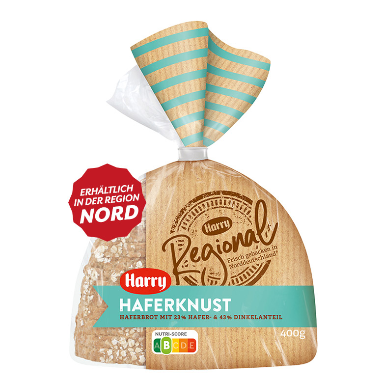 Harry-Brot Regional Haferknust 